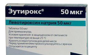 Eutiroks: navodila za uporabo in zakaj je potreben, cena, kritike, analogi Eutiroks 50 mg navodila za uporabo