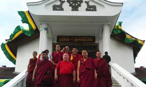 Relasyong Budismo ng mga templo sa Tuva