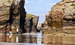 Cathedral Beach Arches - Cathedral Beach Spain, Ribadeo - Phototravel Self-travel Cathedral Beach Spain
